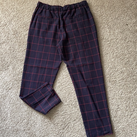 Plaid Forever 21 x Mickey Mouse Pants - Picture 2 of 2